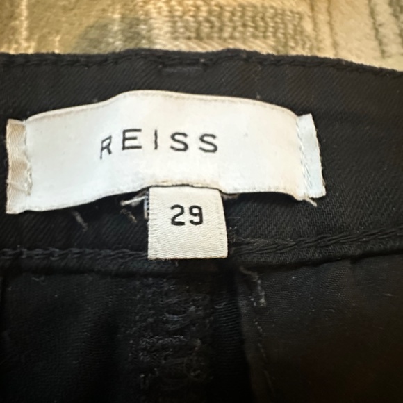 Reiss Hedy High Waist Ankle jeans ultra stretch with Side Zip - Picture 5 of 6